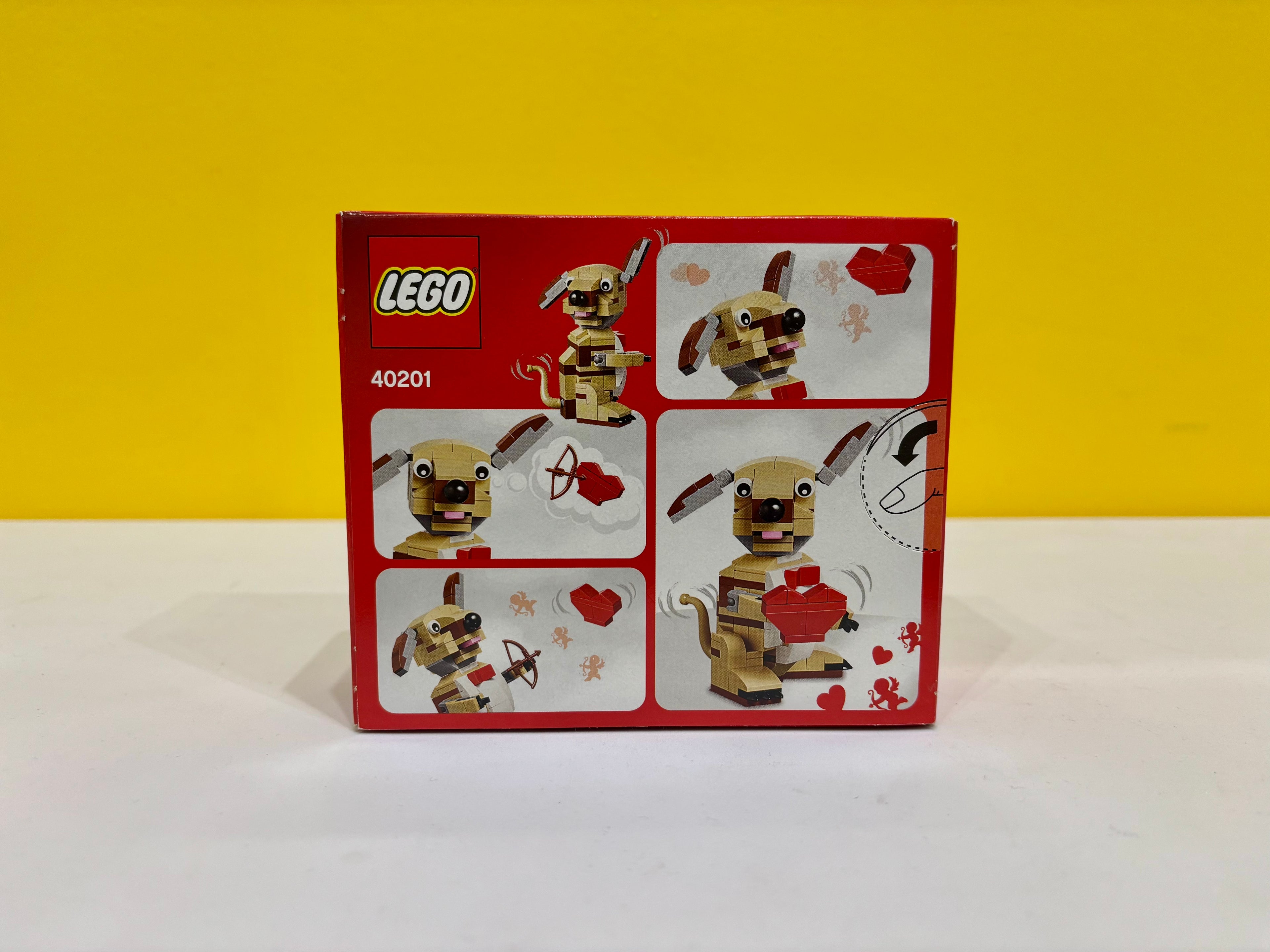 40201 Valentine's Cupid Dog