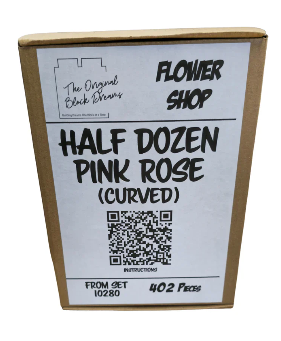 Flower Shop - Half Dozen Pink Roses - 100