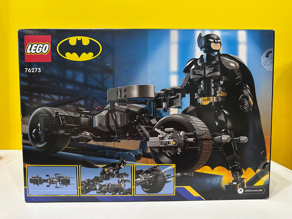Batman Construction Figure and the Bat-Pod Bike