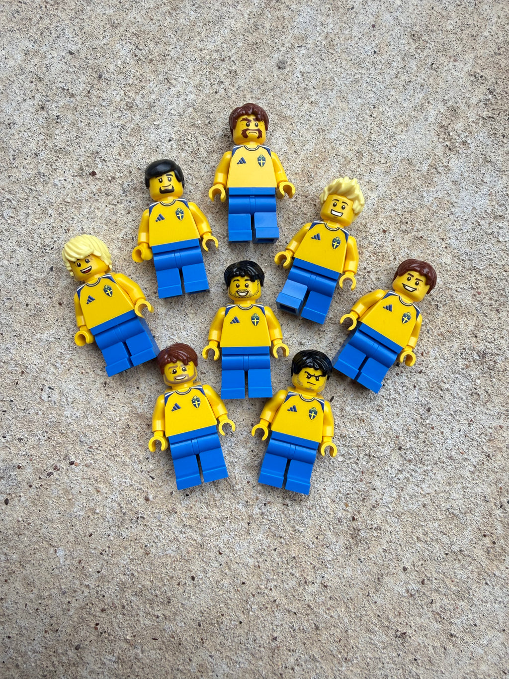 BKB Team Sweden World Cup Custom Minifig