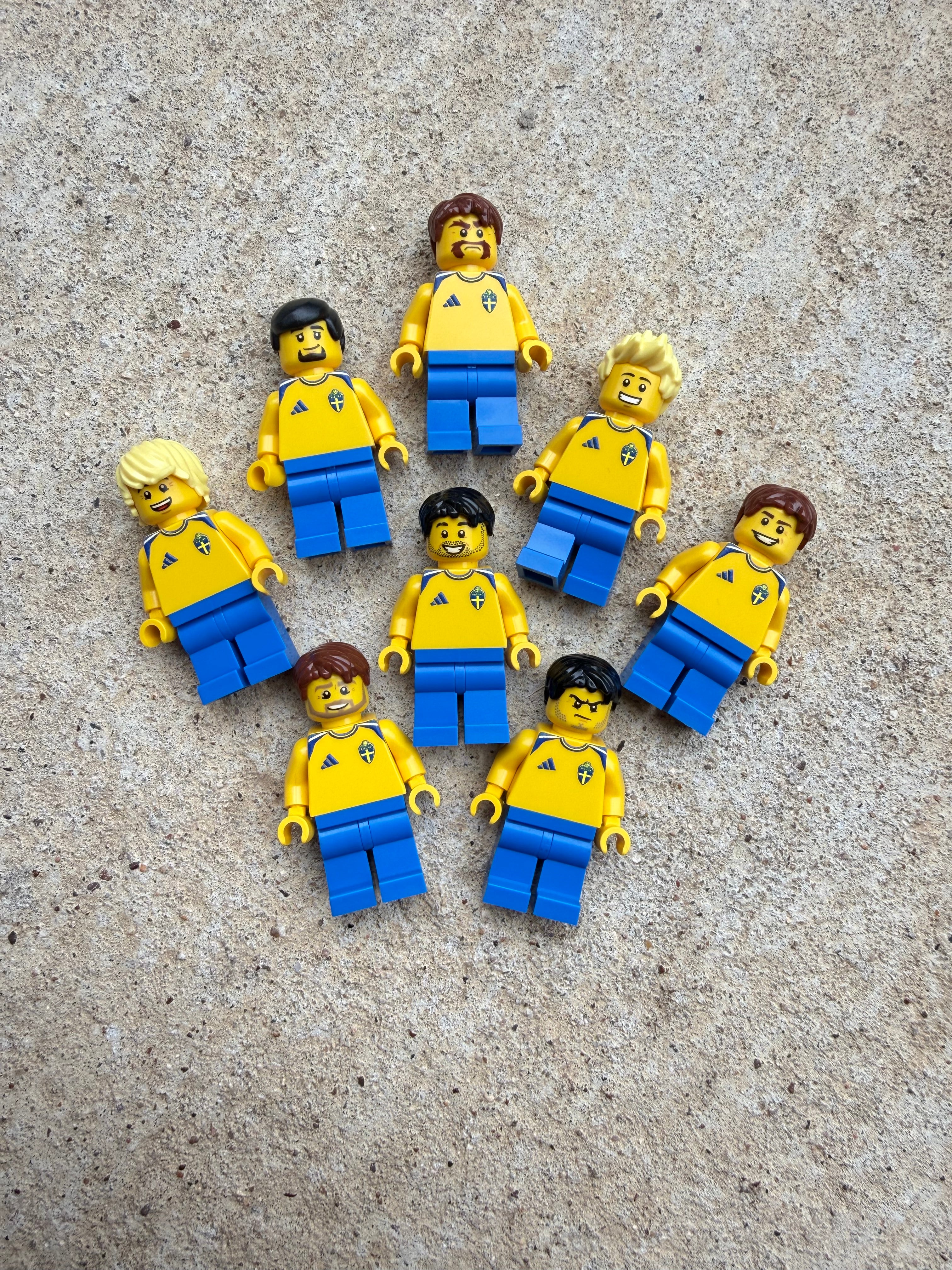 BKB Team Sweden World Cup Custom Minifig