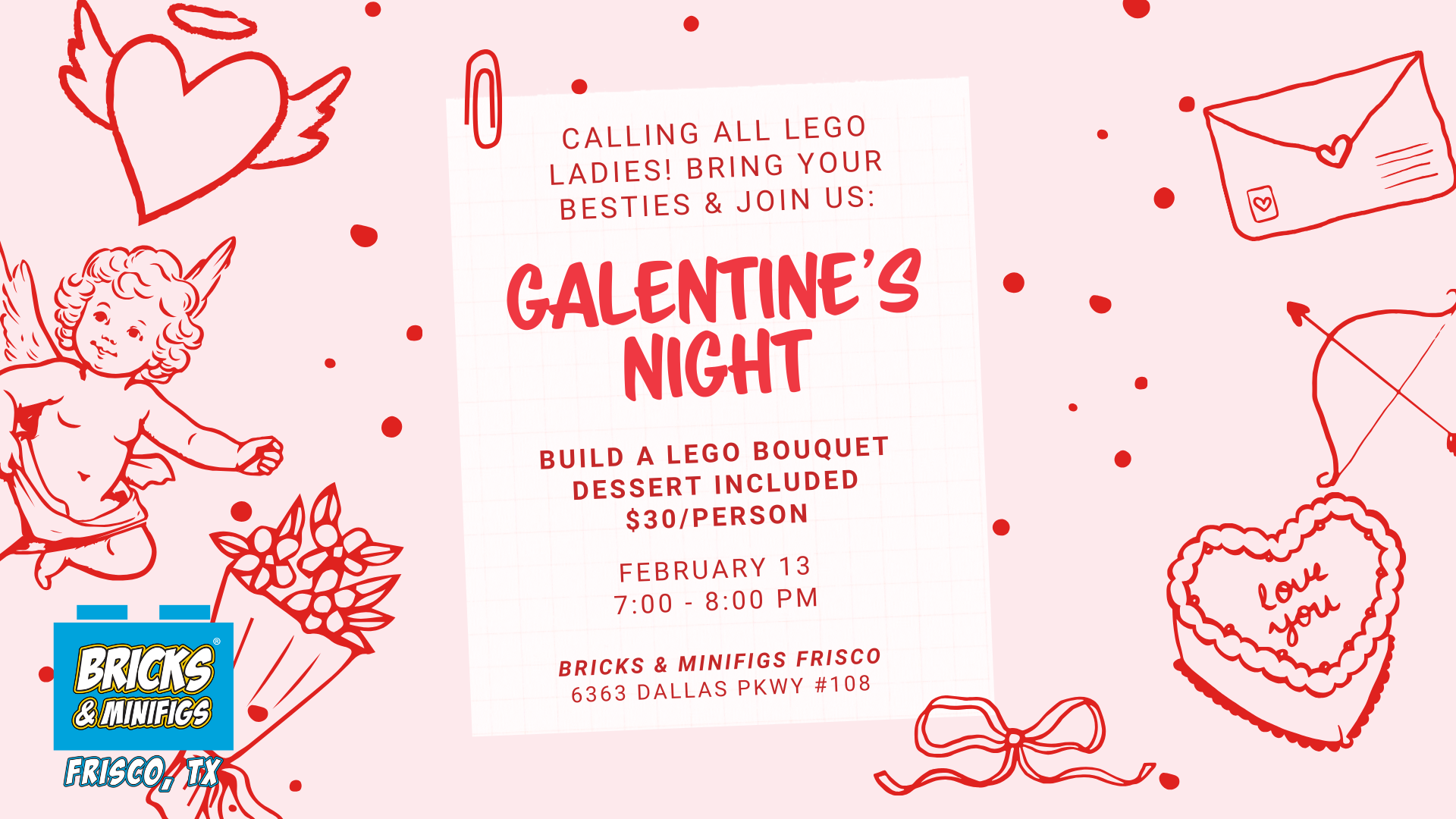 Galentine's Night - Build a Bouquet