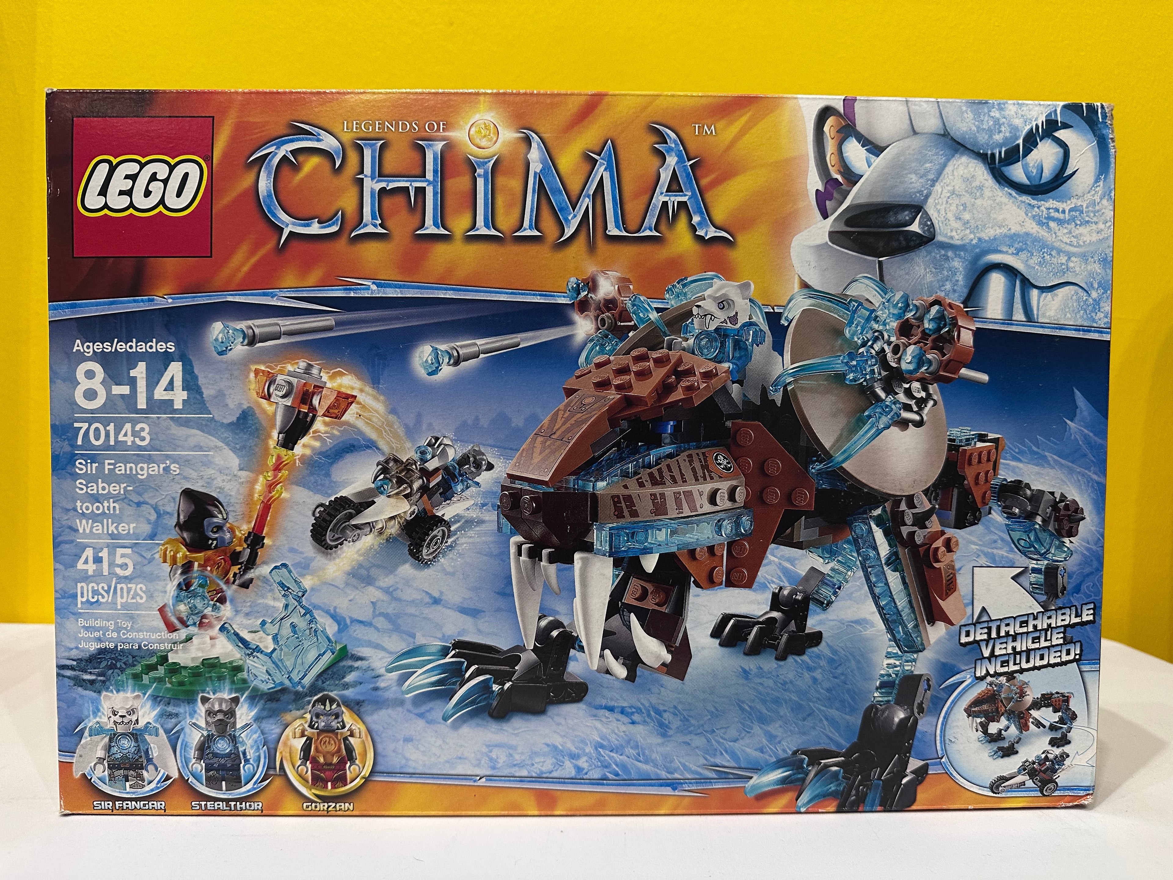 70143 Sir Fangar's Saber Tooth Walker