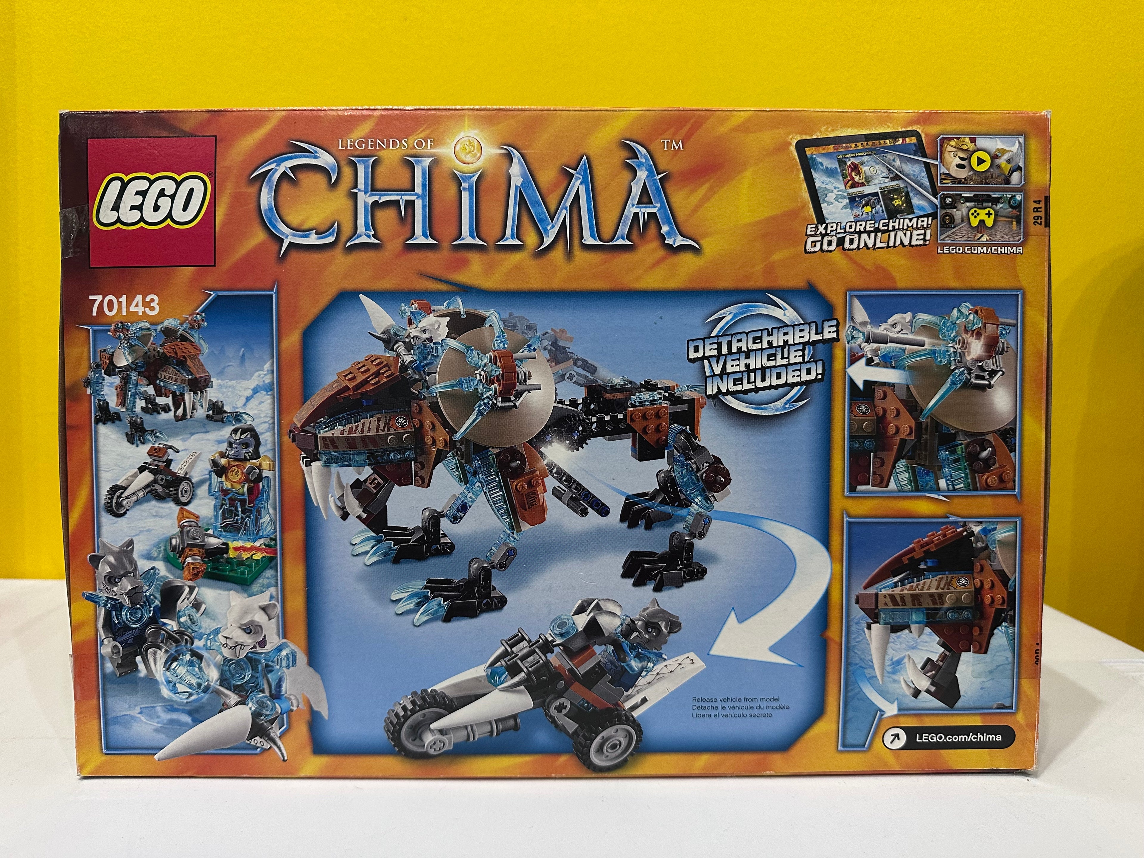 70143 Sir Fangar's Saber Tooth Walker