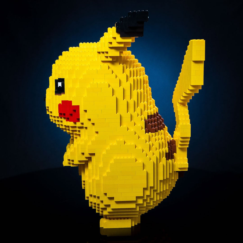 Bricker Builds - Electric Mouse Life-Sized Sculpture (Pikachu)