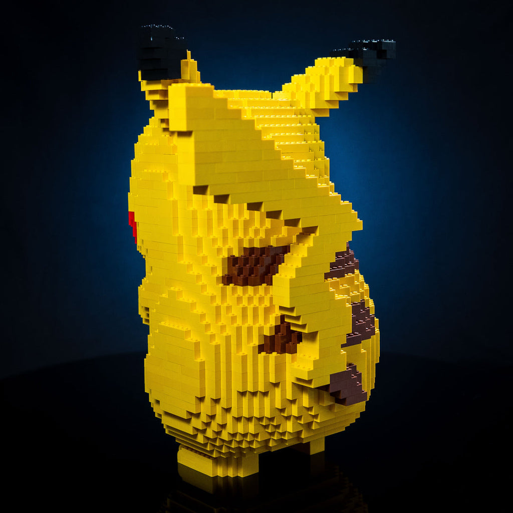 Bricker Builds - Electric Mouse Life-Sized Sculpture (Pikachu)