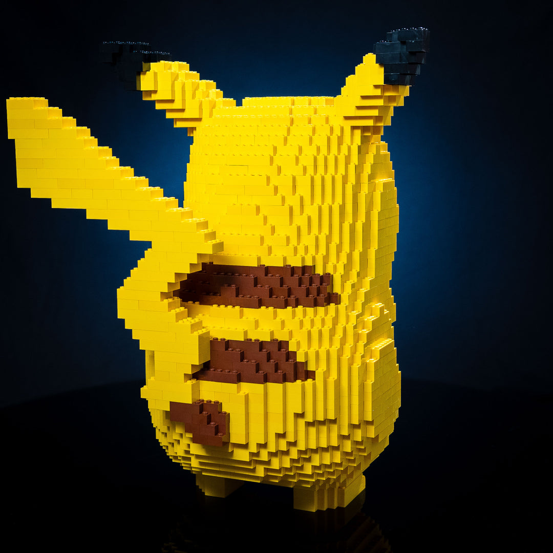 Bricker Builds - Electric Mouse Life-Sized Sculpture (Pikachu)