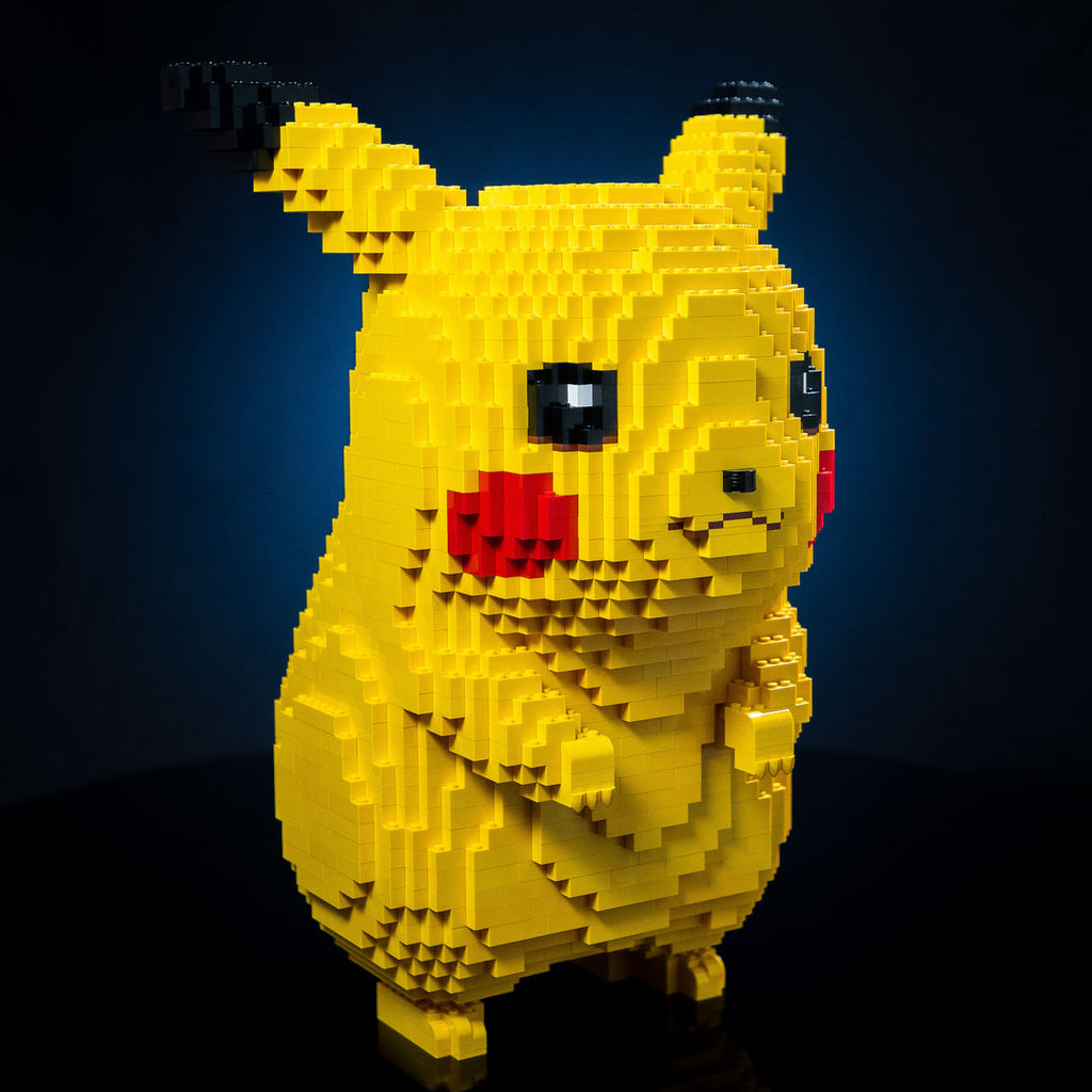 Bricker Builds - Electric Mouse Life-Sized Sculpture (Pikachu)