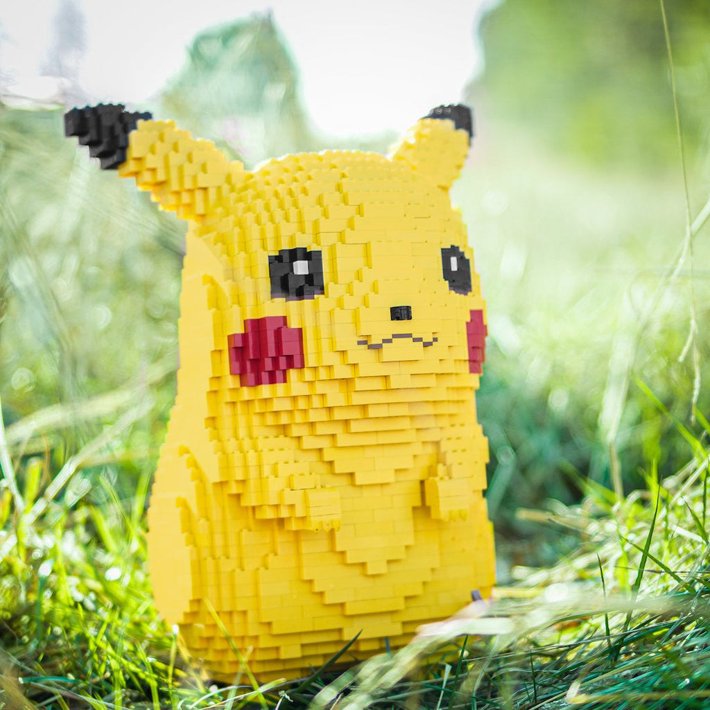 Bricker Builds - Electric Mouse Life-Sized Sculpture (Pikachu)